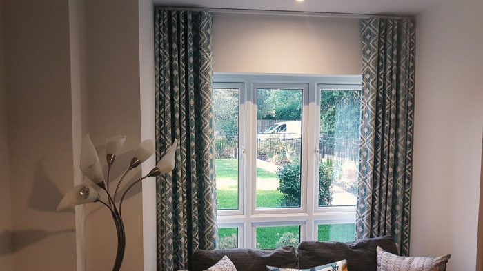 Surrey, fitting curtains and blinds