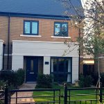 Venetian blinds, curtains and tracks to modern house in East Molesey