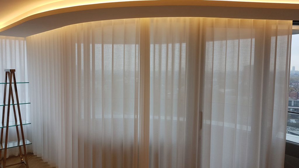 Curved Curtain Track Wave Curtains