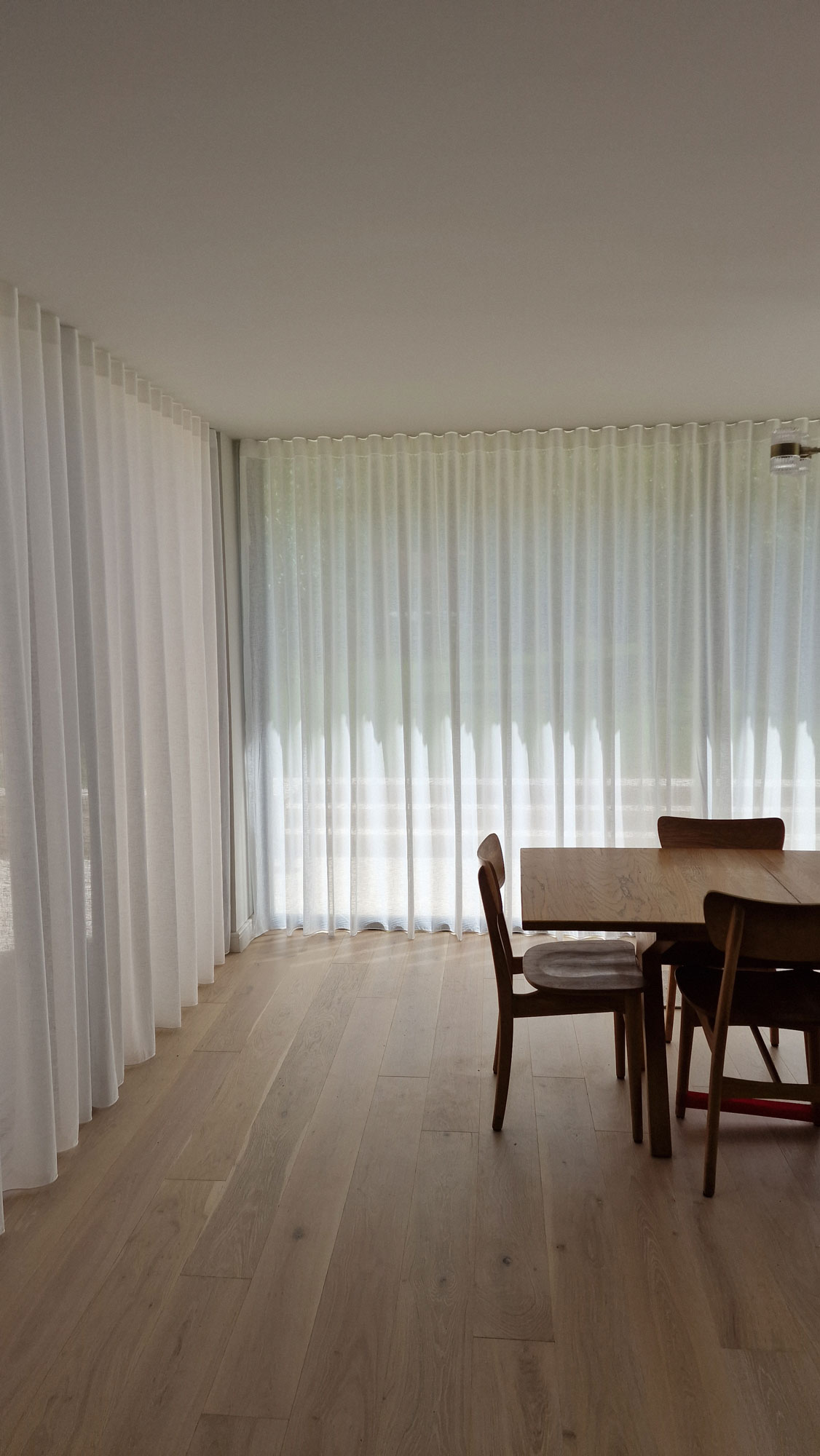 Wave Sheer Curtains Installation Surrey