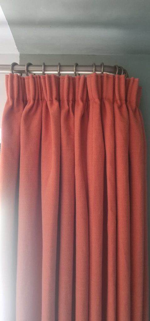 french pole and thermal curtains