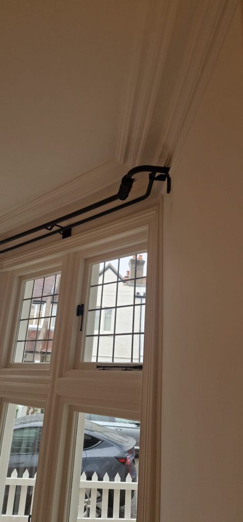 french pole for thermal curtains